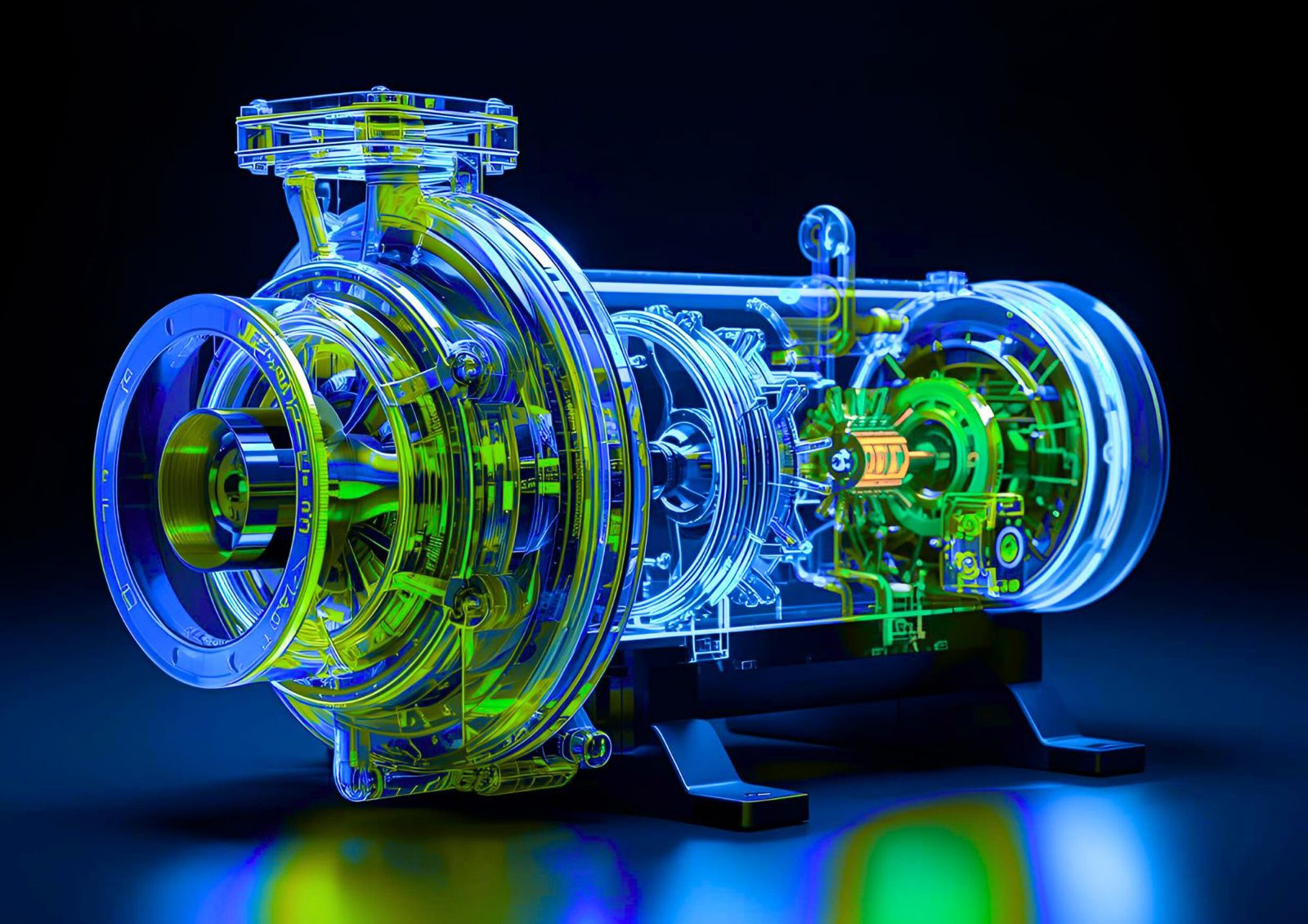 консольный центробежный насос