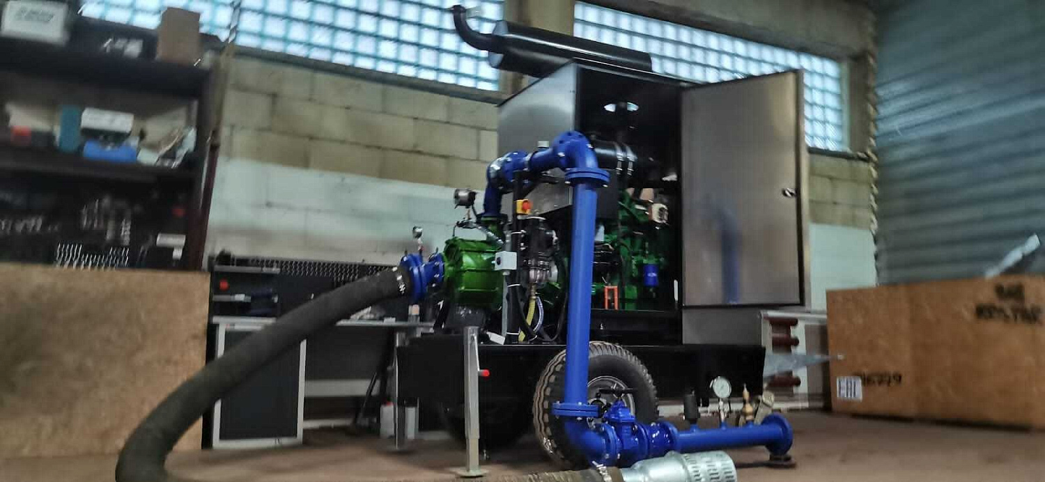 Ремонт дизельного двигателя насосной станции